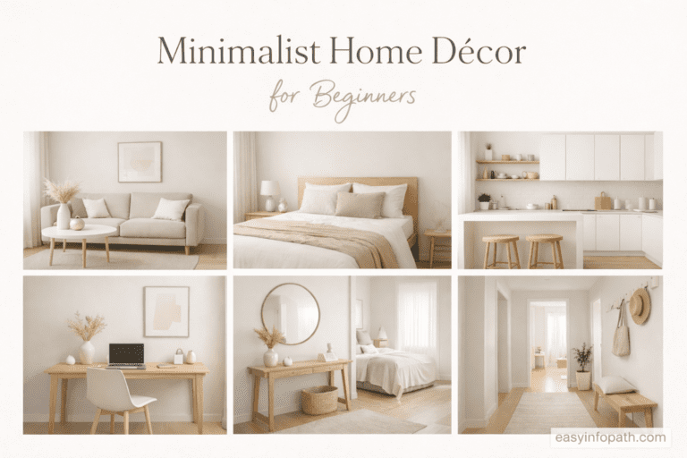 Minimalist Home Decor Ideas for Beginners