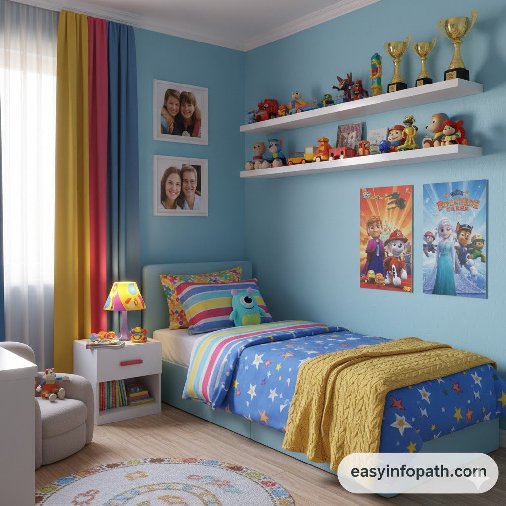 Personal Touches Design Ideas for Kids Bedroom