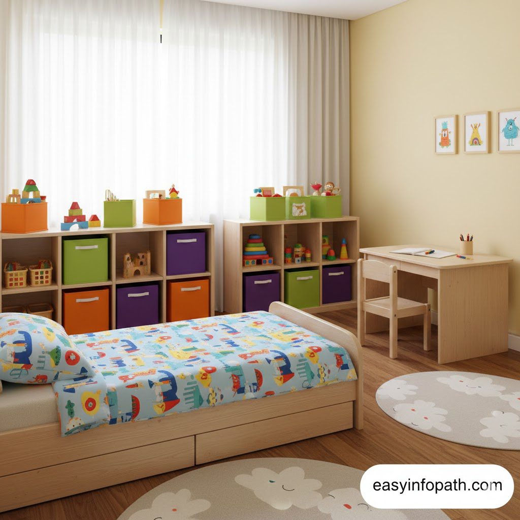 Safe and Comfortable Furniture for Kids Bedroom